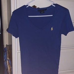 Blue polo